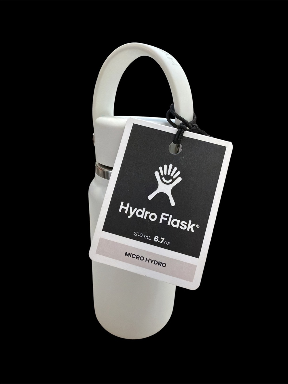 MWT Hydro Flask Micro Hydro Insulated White Bottle 200ml/ 6.7oz - Picture 3 of 6